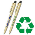 Eco Max Recycled Pen/ Dual Action (100% Recycled Plastic Barrel)